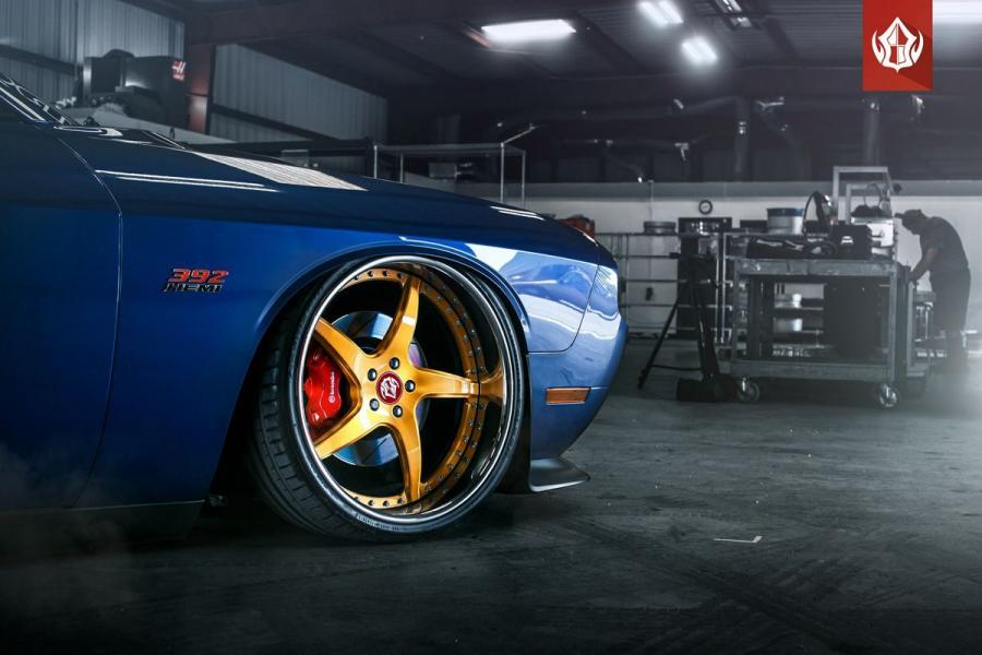  Dodge Challenger SRT8 on VIP Modular Wheels (VR15) 2015 года  (фото 7 из 9)